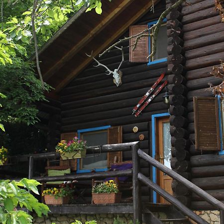 B&B Le Corone - Chalet Nel Bosco Cavalo Eksteriør billede
