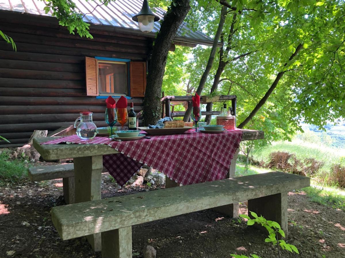 B&B Le Corone - Chalet Nel Bosco Cavalo Eksteriør billede